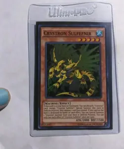 Crystron Sulfefnir Super Rare 1st RATE-EN021 Yu-Gi-Oh! Raging Tempest NM/MINT - Image 7