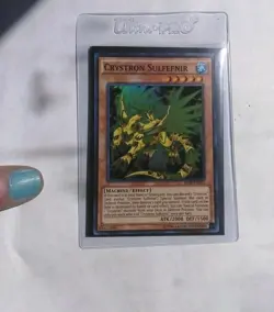 Crystron Sulfefnir Super Rare 1st RATE-EN021 Yu-Gi-Oh! Raging Tempest NM/MINT - Image 8