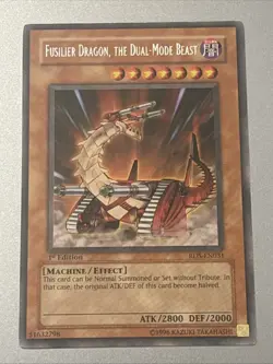 Yu-Gi-Oh! TCG Fusilier Dragon, the Dual-Mode Beast RDS-EN031 1st Edition Rare LP - Image 1