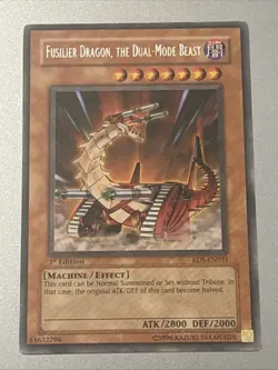 Yu-Gi-Oh! TCG Fusilier Dragon, the Dual-Mode Beast RDS-EN031 1st Edition Rare LP - Image 25