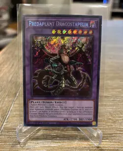 Predaplant Dragostapelia 1st Edition Platinum Secret Rare RA01-EN027 Yu-Gi-Oh! - Image 1