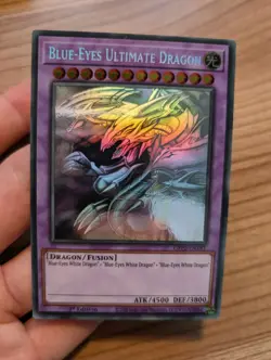YuGiOh! Blue-Eyes Ultimate Dragon GFP2-EN181 Ghost Rare 1st Ed - Image 3