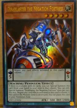Disablaster the Negation Fortress INFO-EN026 The Infinite Forbidden 1st Edition - Image 3