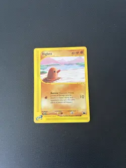 Pokemon Card Skyridge E Series Diglett 50/144 WOTC - Image 2