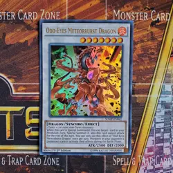 1x Odd-Eyes Meteorburst Dragon - Ultra Rare - SDMP-EN041 - 1st Ed - LP - Image 1