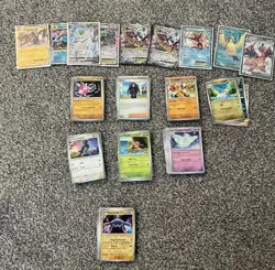 Pokemon Card Bulk Lot 130+ HOLO/R. HOLO ONLY + 1 EX/MEGA/GX/VMAX/V/RADIANT - Image 2