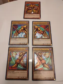 Exodia the Forbidden One 5 Card Lot (YGLD) Yu-Gi-Oh! - Image 1