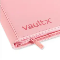 Vault X Just Pink 12-Pocket Exo-Tec Zip Binder - 480 Cards - New - Image 3