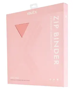 Vault X Just Pink 12-Pocket Exo-Tec Zip Binder - 480 Cards - New - Image 5