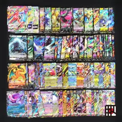 Bulk Lot of 100 V ex VMAX VSTAR LP No duplicates Japanese Pokemon Card R260 - Image 1