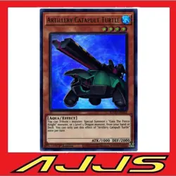YuGiOh - Artillery Catapult Turtle - ROTD-EN003 - Ultra Rare - 1st Edition NM/M - Image 2