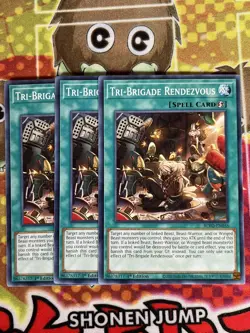 Yugioh Tri-Brigade Rendezvous BLVO-EN056 Playset - Image 1