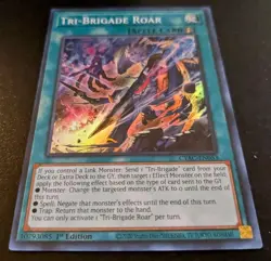 Tri-Brigade Roar CYAC-EN053 1st Edition Super Rare Cyberstorm Access Yu-Gi-Oh! - Image 6