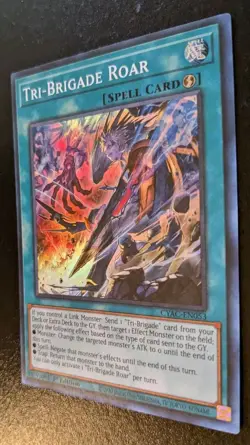 Tri-Brigade Roar CYAC-EN053 1st Edition Super Rare Cyberstorm Access Yu-Gi-Oh! - Image 7