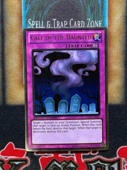 Yugioh Call Of The Haunted GLD5-EN046 Gold Rare Limited Edition NM - Image 2