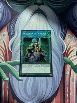 Yugioh/ Nobleman Of Crossout/ Platinum Secret Rare/ RA03/ 1st Edition/ Mint - Image 1