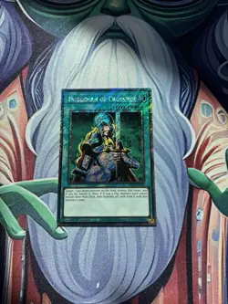 Yugioh/ Nobleman Of Crossout/ Platinum Secret Rare/ RA03/ 1st Edition/ Mint - Image 3