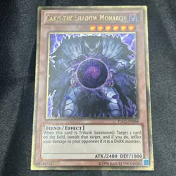 YUGIOH CAIUS THE SHADOW MONARCH PGLD-EN066 GOLD (LP) - Image 5