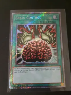Brain Control - RA03-EN154 - Platinum Secret Rare 1st Edition NM Yugioh - Image 2