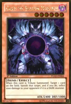 Yugioh! LP Caius the Shadow Monarch - PGLD-EN066 - Gold Rare - 1st Edition Light - Image 1