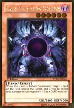 Yugioh! LP Caius the Shadow Monarch - PGLD-EN066 - Gold Rare - 1st Edition Light - Image 2