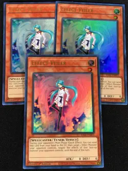 Yugioh Effect Veiler RA01-EN003 1ST ULTRA x3 (NM) - Image 1