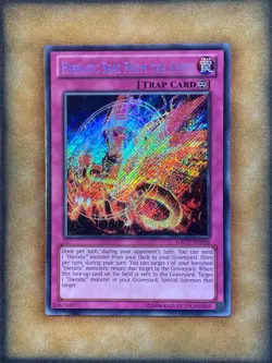 Yugioh Hieratic Seal From the Ashes GAOV-EN088 Secret Rare NM - Image 2