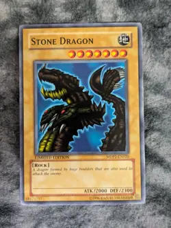 Stone Dragon YUGIOH Card Limited Edition MDP2-EN020 68171737 - Image 1