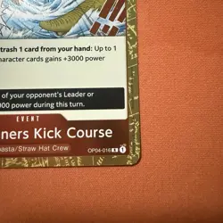 OP04-016 Bad Manners Kick Course English One Piece Card Game - Image 2