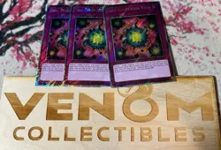 3x (M/NM) Deck Devastation Virus RA03-EN150 Platinum Rare 1st Edition YuGiOh - Image 1