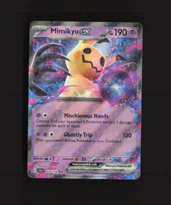 Mimikyu ex 069/159 SV Journey Together Ultra Rare Holo Pokemon Card PACK FRESH - Image 3