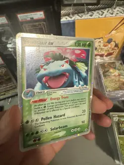 Venusaur ex 112/112 Holo Rare EX Fire Red & Leaf Green   Pokemon Card NM - Image 5