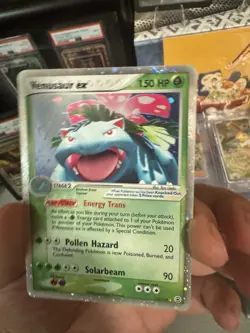 Venusaur ex 112/112 Holo Rare EX Fire Red & Leaf Green   Pokemon Card NM - Image 6