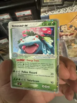 Venusaur ex 112/112 Holo Rare EX Fire Red & Leaf Green   Pokemon Card NM - Image 8