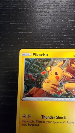 Pokemon Card Pikachu SWSH153 Holo Rare Black Star Promo Advent CalendarNear Mint - Image 5