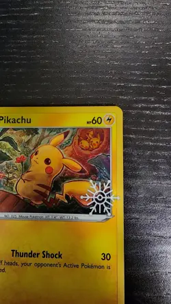 Pokemon Card Pikachu SWSH153 Holo Rare Black Star Promo Advent CalendarNear Mint - Image 6