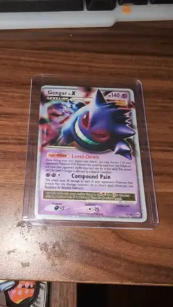 PokÃ©mon Gengar TCG LV.X Arceus Holo Card 97/99 Rare Holo LV.X - Image 1