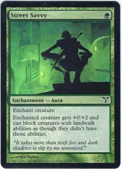 FOIL Street Savvy Dissension Common - MTG Magic the Gathering Card - Image 1