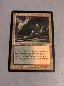 Bloodstained Mire Onslaught MTG Magic the Gathering LP! - Image 1