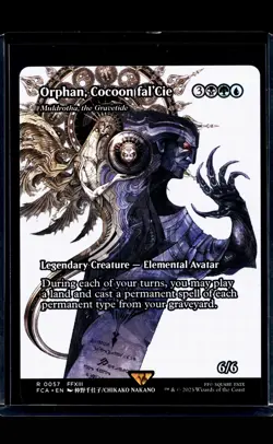 2025 MTG Magic the Gathering FCA Final Fantasy Showcase #57 Orphan Cocoon falCie - Image 1