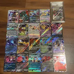 Pokemon Card Japanese EX/AR Lot + AGS Graded Iron Treads 9.5 - Image 1