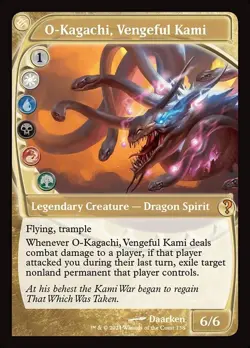 O-Kagachi, Vengeful Kami x1 1x Mystery Booster 2 Future Sight NM MTG - Image 1