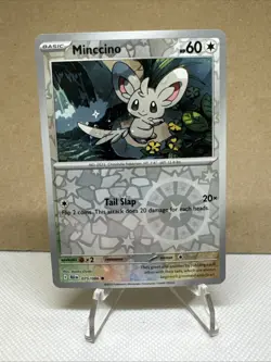 Pokemon TCG - Minccino - 075/086 - (Reverse Holo) - SV: Black Bolt - Image 1