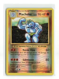 MACHOKE 58/108 XY EVOLUTIONS REVERSE HOLO POKEMON TCG NM-LP - Image 1