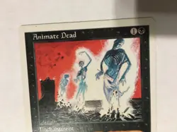 MTG 4TH EDITION ANIMATE DEAD / SP / WRONGWAY052 - Image 2