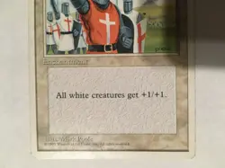 MTG 4TH EDITION CRUSADEE MAGIC THE GATHERING / MP / WRONGWAY052 - Image 3