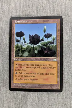 Lotus Vale - Weatherlight - Magic the Gathering (MTG) - Image 1