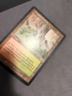 MTG Magic the Gathering Wooded Foothills (330/350) Onslaught MP  - Image 3