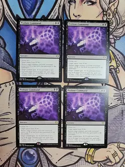 4x Profane Command - NM/M Commander 2020 C20 MTG Magic - Image 1