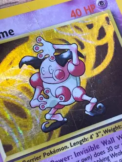 Mr. Mime 6/64 Holo Card Jungle Set 1999 Pokemon WOTC - Image 2